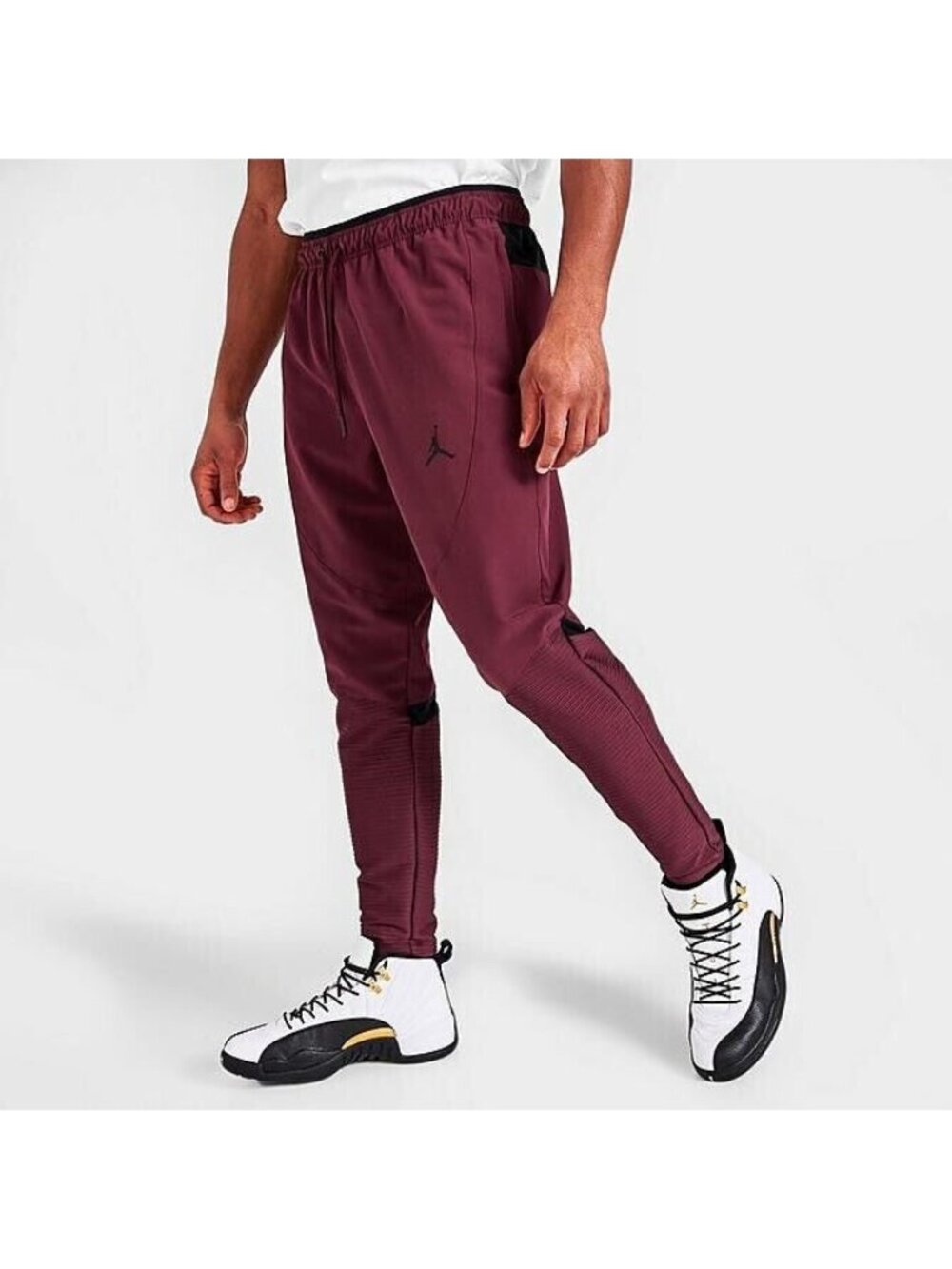 Men's Jordan Dri-FIT Sport Woven Running Pants Burgundy DV1277-680 Size M